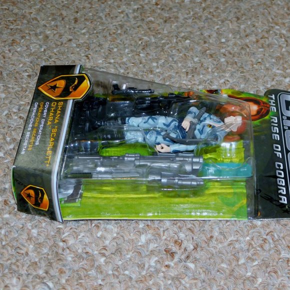 2009 Hasbro G.I. Joe: Rise of Cobra 3 3/4" Covert Operations Scarlett MOC New - Picture 5 of 10